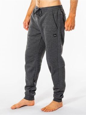 Rip Curl Anti Series Men’s track sweatpants charcoal gray size medium